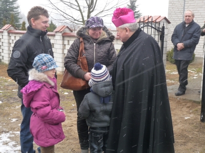 Wizytacja Biskupa w Owieczkach-1