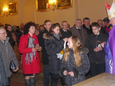 Wizytacja Biskupa w Unikowie-28