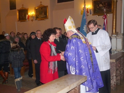 Wizytacja Biskupa w Unikowie-29