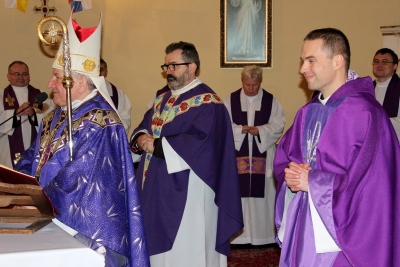 Wizytacja Biskupa w Unikowie-33